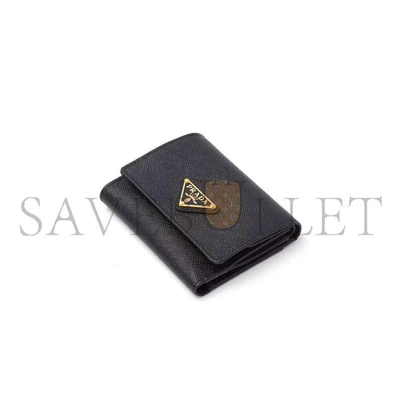 PRADA SMALL SAFFIANO LEATHER WALLET 1MH043 (10*8.5cm)